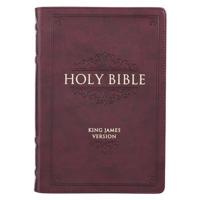 KJV Bible Thinline Burgundy