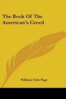 The Book Of The American's Creed