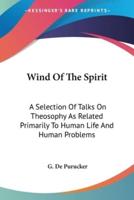 Wind Of The Spirit
