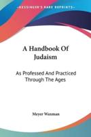 A Handbook Of Judaism