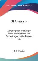 Of Anagrams