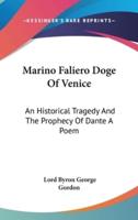 Marino Faliero Doge Of Venice