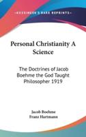 Personal Christianity A Science