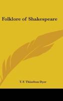 Folklore of Shakespeare