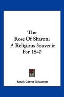 The Rose of Sharon