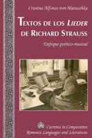 Textos de los Lieder de Richard Strauss; Enfoque poético-musical