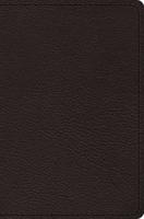 ESV Preaching Bible, Verse-By-Verse Edition (Goatskin, Black)