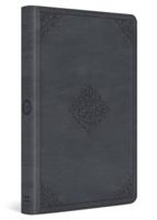 ESV Large Print Thinline Bible (Trutone, Azurite Blue, Ornament Design)