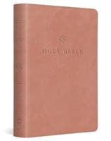 ESV Large Print Compact Bible (Trutone, Blush Rose)