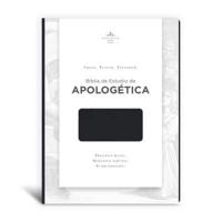 Biblia De Estudio De Apologética, Negro Imitación Piel