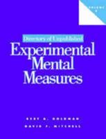 Directory of Unpublished Experimental Mental Measures. Vol. 9