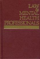 Law & Mental Health Professionals. Massachusetts