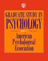 Graduate Study in Psychology 2011