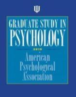 Graduate Study in Psychology