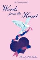 Words From the Heart: An Overcomers Journal