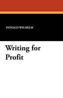 Writing for Profit