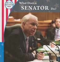 What Does a Senator Do?