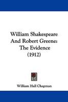 William Shakespeare And Robert Greene