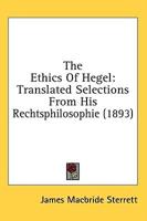 The Ethics Of Hegel