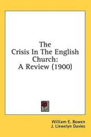 The Crisis In The English Church