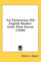 An Elementary Old English Reader