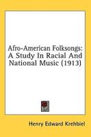 Afro-American Folksongs