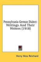 Pennsylvania-German Dialect