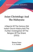 Asian Christology And The Mahayana