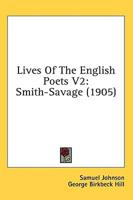 Lives Of The English Poets V2