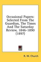 Occasional Papers