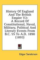History Of England And The British Empire V2