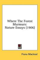 Where The Forest Murmurs