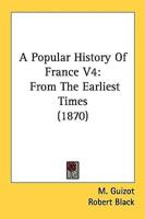 A Popular History of France V4