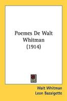 Poemes De Walt Whitman (1914)