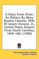 A Diary From Dixie