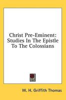 Christ Pre-Eminent
