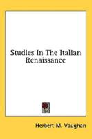 Studies In The Italian Renaissance