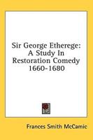 Sir George Etherege