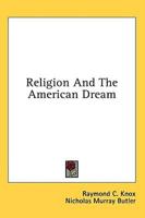 Religion And The American Dream