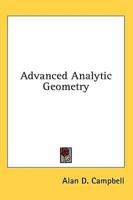 Advanced Analytic Geometry