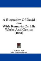 A Biography Of David Cox