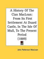 A History Of The Clan MacLean