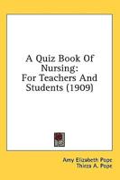 A Quiz Book Of Nursing