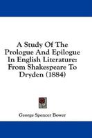 A Study Of The Prologue And Epilogue In English Literature
