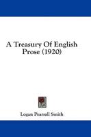 A Treasury Of English Prose (1920)