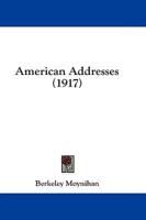American Addresses (1917)