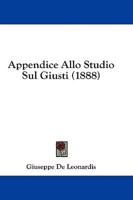 Appendice Allo Studio Sul Giusti (1888)