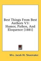 Best Things From Best Authors V3