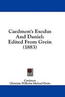 Caedmon's Exodus And Daniel