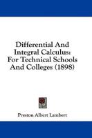 Differential And Integral Calculus